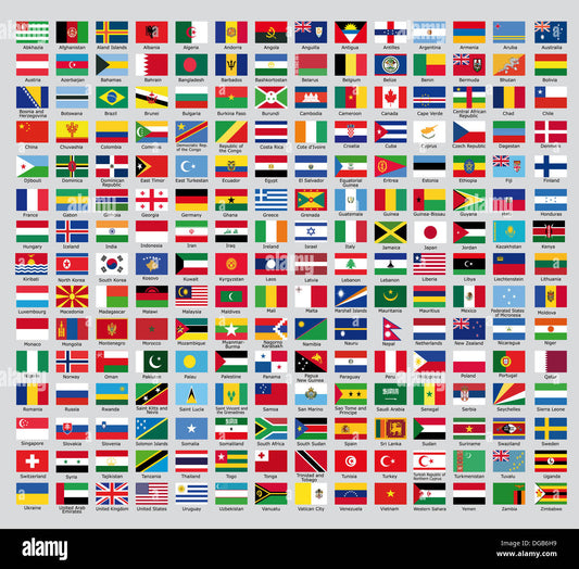 Kicktag National Flags Collection